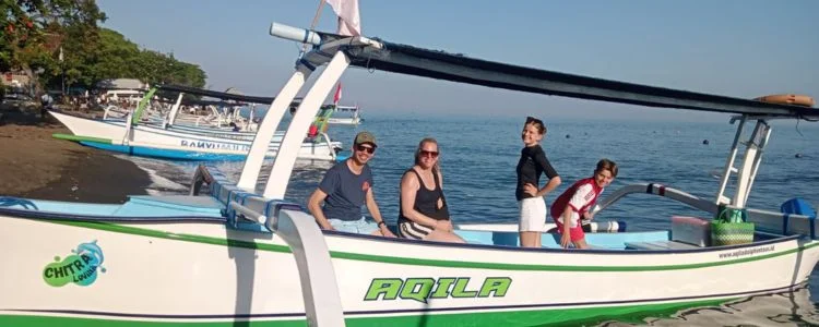 Perahu Aqila Lovina Dolphin Tour Bali